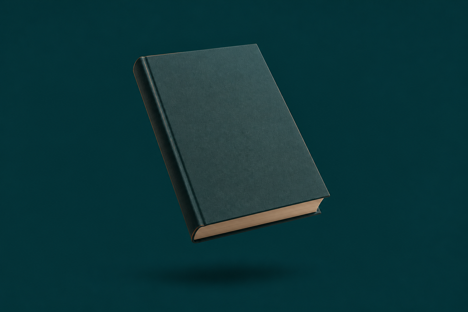A dark teal hardback book representing Dr. Dana's published work